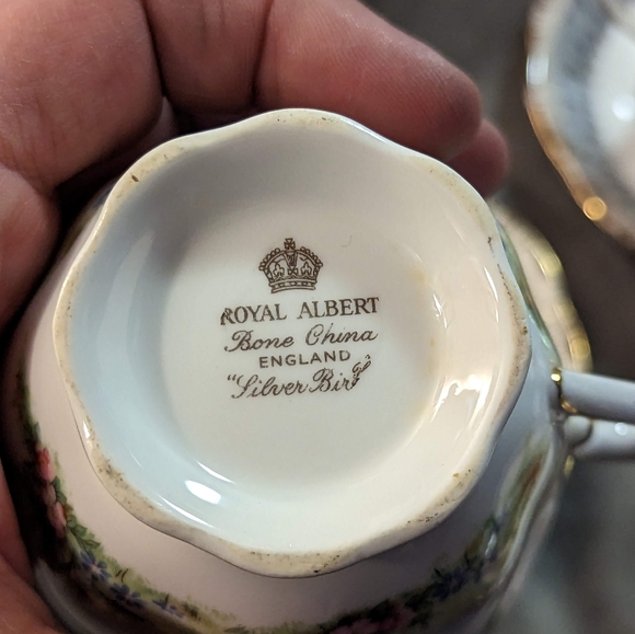 VINTAGE Royal Albert | Silver Birch | Tea Cup | 1975's | Beautiful Condition - Picture 7 of 10